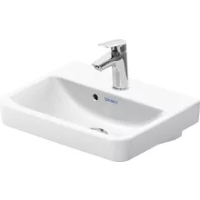   Duravit No.1 kerámia kézmosó túlfolyóval 450x350 mm, magasfényű fehér 07434500002
