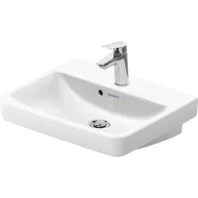   Duravit No.1 kézmosó túlfolyóval 500x400 mm, magasfényű fehér 07435000002