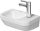 Duravit No.1 kézmosó túlfolyó nélkül 360x220 mm, jobb oldali csaplyukka, magasfényű fehér 07453600412