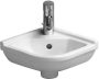 Duravit Starck 3 WonderGliss sarok kézmosó 31x31 cm, fehér 07524400001