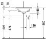 Duravit Starck 3 WonderGliss sarok kézmosó 31x31 cm, fehér 07524400001