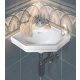 Duravit 1930 Series sarok kézmosó 42,5x42,5 cm, WonderGliss bevonattal 07934200001