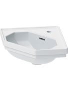 Duravit 1930 Series sarok kézmosó 42,5x42,5 cm, WonderGliss bevonattal 07934200001