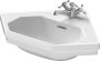 Duravit 1930 Series sarok kézmosó 42,5x42,5 cm, WonderGliss bevonattal 07934200001