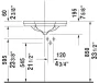 Duravit 1930 sarok kézmosó 42,5x42,5 0793420000