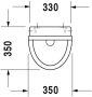 Duravit Starck3 piszoár 0821350000