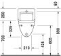 Duravit Starck3 piszoár 0821350000