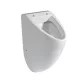Duravit Fizz piszoár fedél nélkül hátsó bekötéssel és kifolyással, fehér alpin 0823350000