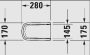 Duravit DuraStyle szifontakaró 0858300000