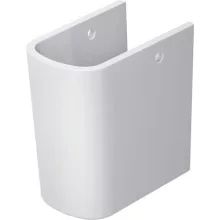   Duravit No.1 DuraStyle Basic szifontakaró, magasfényű fehér 08584500002