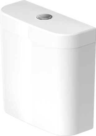 Duravit Happy D.2 alsó bekötésű monoblokk WC tartály WonderGliss bevonattal 09341000051