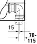 Duravit D-Neo Rimless monoblokk WC-csésze, rögzítőkészlettel, fehér 2002090000