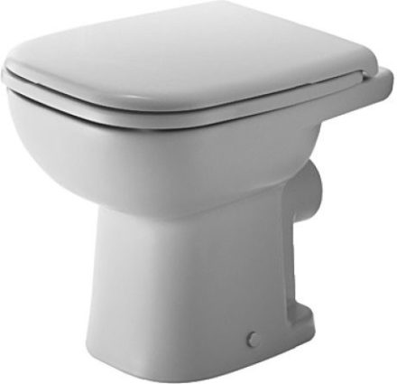Duravit D-Code (210809) mélyöblítésű, álló WC csésze 2108090002