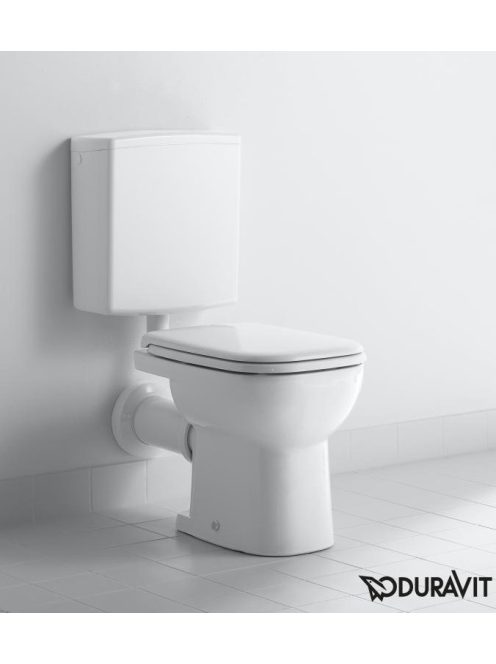 Duravit D-Code álló, lapos öblítésű  WC csésze 21090900002