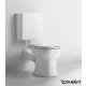 Duravit D-Code álló, lapos öblítésű WC csésze 21090900002