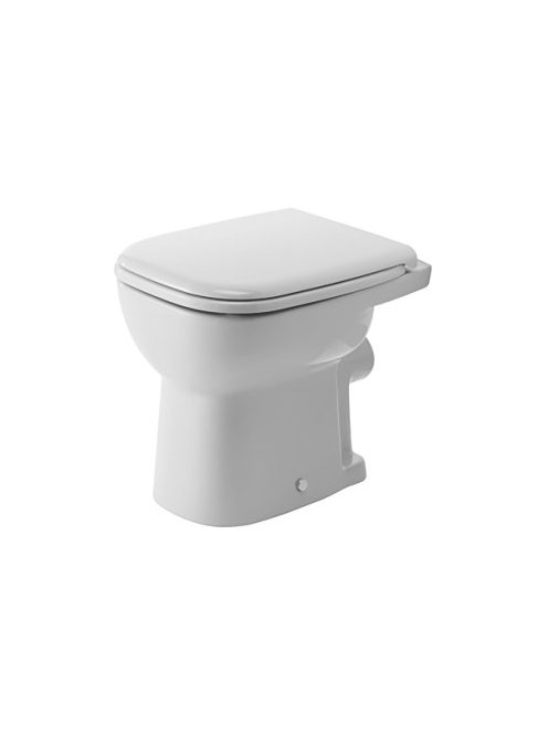 Duravit D-Code álló, lapos öblítésű  WC csésze 21090900002