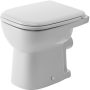 Duravit D-Code álló, lapos öblítésű WC csésze 21090900002