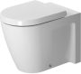Duravit Starck 2 falra tolható vario kifolyású kerámia WC csésze 37x57 cm, ülőke nélkül 2128090000