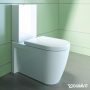 Duravit Starck 2 álló monoblokkos kerámia WC csésze 37x63 mélyöblítésű 2145090000