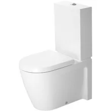   Duravit Starck 2 álló monoblokkos kerámia WC csésze 37x63 WonderGliss bevonat 21450900001