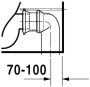 Duravit Starck 2 álló monoblokkos kerámia WC csésze 37x63 WonderGliss bevonat 21450900001