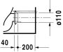 Duravit Starck 2 álló monoblokkos kerámia WC csésze 37x63 mélyöblítésű 2145090000