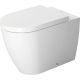 Duravit ME by STARCK álló WC csésze hátsó kifolyású, HygieneGlaze, magasfényű fehér 2169092000