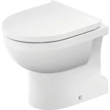   Duravit No.1 mélyöblítésű álló WC csésze 370x560 alsó kifolyással, magasfényű fehér 21840100002