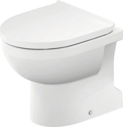 Duravit No.1 mélyöblítésű álló WC csésze 370x560 alsó kifolyással, magasfényű fehér 21840100002