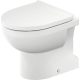 Duravit No.1 mélyöblítésű álló WC csésze 370x560 alsó kifolyással, magasfényű fehér 21840100002