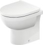 Duravit No.1 mélyöblítésű álló WC csésze 37x48 hátsó kifolyású, magasfényű fehér 21840900002
