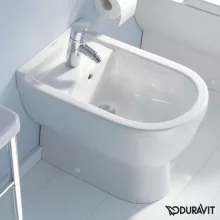   Duravit Starck 3 álló bidé 36x56 cm csapfurattal és túlfolyóval 2230100000