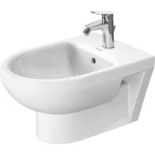   Duravit No.1 DuraStyle Basic fali bidé túlfolyóval 370x540 mm, magasfényű fehér 22791500002