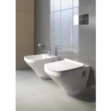   Duravit DuraStyle fali bidé 37x54 cm, WonderGliss bevonattal 22821500001