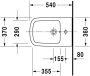 Duravit DuraStyle fali bidé Durafix rögzítéssel 2287150000