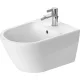 Duravit D-Neo fali bidé 37x54 cm, WonderGliss bevonattal 22941500001