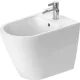 Duravit D-Neo falra tolható álló bidé 37x58 túlfolyóval és rögzítővel 2295100000