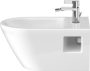 Duravit D-Neo fali bidé 37x54 cm, fehér 2295150000