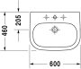 Duravit D-Code mosdó 60x46 231060 (23106000002)