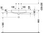 Duravit Happy D.2 ráültethető mosdó 60x40 2314600000