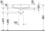 Duravit Happy D.2 ráültethető mosdó 60x40 2314600000