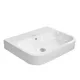 Duravit Happy D.2 ráültethető mosdó , csapfurat nélkül 60x46 2315600060