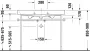 Duravit Happy D.2 aláépíthető mázas mosdó 100x50,5 2318100000