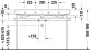 Duravit Happy D.2 WonderGliss mosdó 1200mm 23181200001