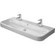 Duravit Happy D.2 aláépíthető csiszolt mosdó 120x50,5 2318120026