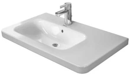 Duravit DuraStyle bútorral aláépíthető aszimmetrikus balos mosdó 80x48 2325800000