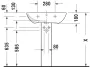 Duravit ME by Starck mosdó 65x49 2335650000