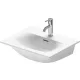 Duravit Viu kerámia kézmosó 53x43 cm, WonderGliss bevonattal 23445300001