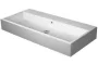Duravit Vero Air csiszolt kerámia mosdó 100x47 cm, csaplyuk nélkül, alpin fehér 2350100028