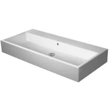   Duravit Vero Air csiszolt kerámia mosdó 100x47 cm, csapfurat nélkül, WonderGliss bevonattal, alpin fehér 23501000281